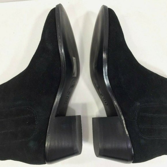New Joie Barlow black suede ankle booties size 6 & 7 - Picture 13 of 14